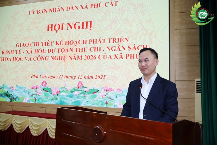 Xã Phú Cát phấn đấu thu ngân sách nhà nước năm 2026 trên 179,7 tỷ đồng- Ảnh 3.