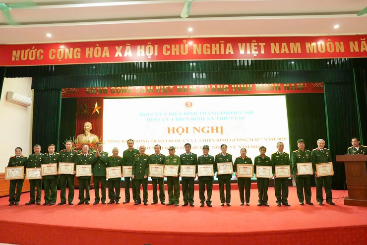 HỘI CỰU CHIẾN BINH XÃ THIÊN LỘC TỔNG KẾT PHONG TRÀO THI ĐUA "CỰU CHIẾN BINH GƯƠNG MẪU" NĂM 2025; TRIỂN KHAI PHƯƠNG HƯỚNG, NHIỆM VỤ NĂM 2026- Ảnh 10.