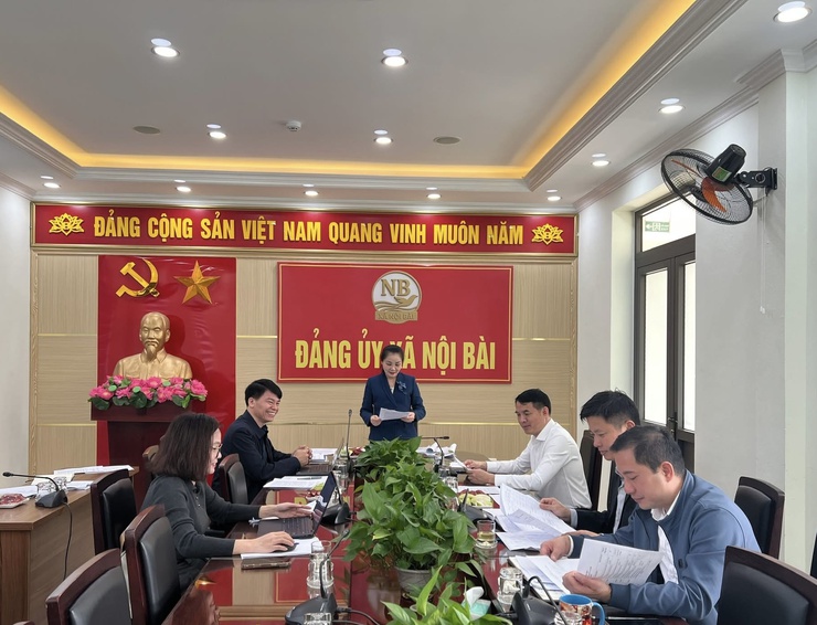 Đảng bộ các cơ quan Đảng xã Nội Bài hoàn thành kiểm điểm năm 2025: Đoàn kết - kỷ cương - nêu gương để bứt phá nhiệm vụ 2026- Ảnh 1.