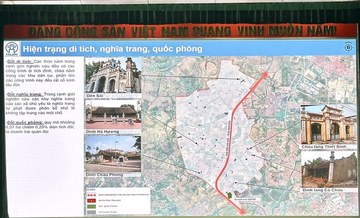 UBND xã Thư Lâm phối hợp với Ban Quản lý đồ án quy hoạch kiến trúc tổ chức Hội nghị lấy ý kiến cơ quan, tổ chức và cộng đồng dân cư đối với đồ án Quy hoạch phân khu đô thị khu vực phía Đông xã Thư Lâm- Ảnh 8.