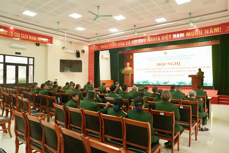 HỘI CỰU CHIẾN BINH XÃ THIÊN LỘC TỔNG KẾT PHONG TRÀO THI ĐUA "CỰU CHIẾN BINH GƯƠNG MẪU" NĂM 2025; TRIỂN KHAI PHƯƠNG HƯỚNG, NHIỆM VỤ NĂM 2026- Ảnh 5.