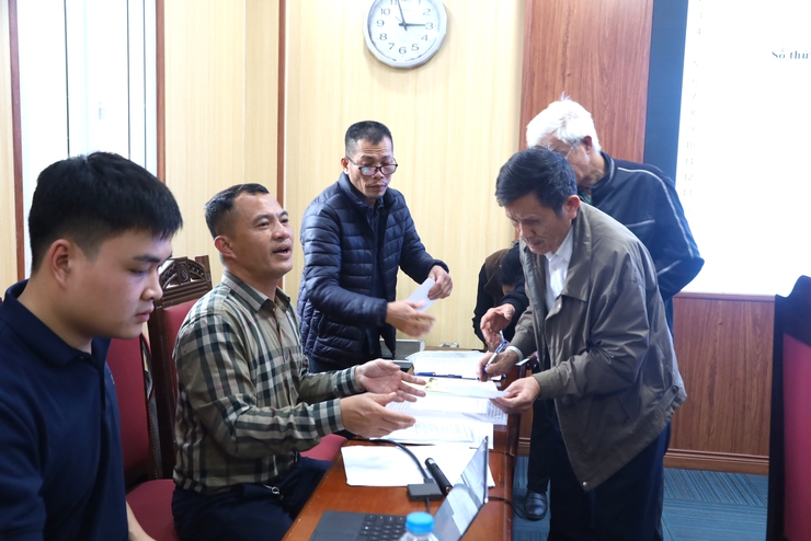 Xã Quang Minh: Thêm 18 hộ gia đình, cá nhân được bốc thăm nhận đất dân cư dịch vụ đợt 2- Ảnh 4.