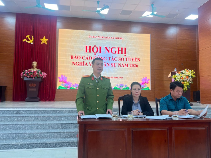 XÃ NỘI BÀI: 56 THANH NIÊN VIẾT ĐƠN TÌNH NGUYỆN NHẬP NGŨ LÀM NGHĨA VỤ QUÂN SỰ VÀ THAM GIA CÔNG AN NHÂN DÂN NĂM 2026- Ảnh 1.