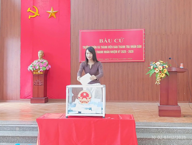 Xã Nội Bài hoàn thành bầu cử trưởng thôn: Không khí dân chủ, nghiêm túc, tỷ lệ tín nhiệm cao- Ảnh 1.