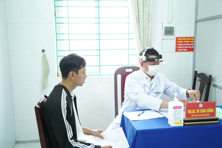 Chương Mỹ khám tuyển nghĩa vụ quân sự, nghĩa vụ công an nhân dân năm 2026 - Ảnh 9.