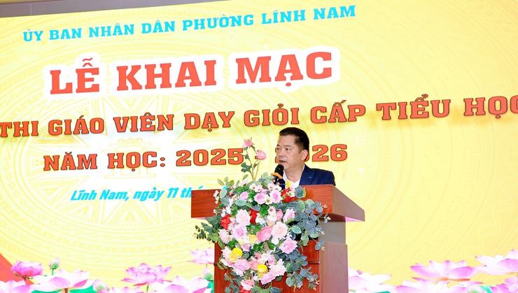 PHƯỜNG LĨNH NAM TỔ CHỨC HỘI THI GIÁO VIÊN DẠY GIỎI CẤP TIỂU HỌC, NĂM HỌC 2025 -2026
- Ảnh 3.