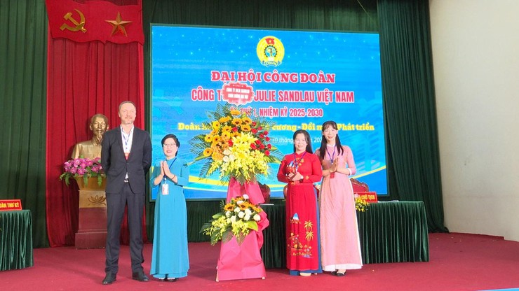 Công đoàn Công ty Julie Sandlau Việt Nam tổ chức Đại hội nhiệm kỳ 2025-2030- Ảnh 2.