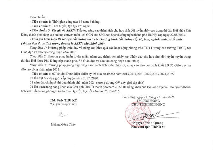 Thông báo về việc niêm yết công khai lấy ý kiến của nhân dân đối với ứng viên đề nghị xét tặng Danh hiệu Nhà giáo ưu tú lần thứ 17-2026- Ảnh 3.