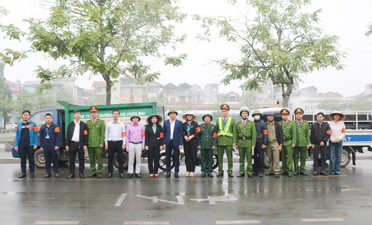 XÃ QUỐC OAI RA QUÂN GIẢI QUYẾT CÁC ĐIỂM NGHẼN, TĂNG CƯỜNG TRẬT TỰ, KỶ CƯƠNG, VĂN MINH ĐÔ THỊ- Ảnh 4.