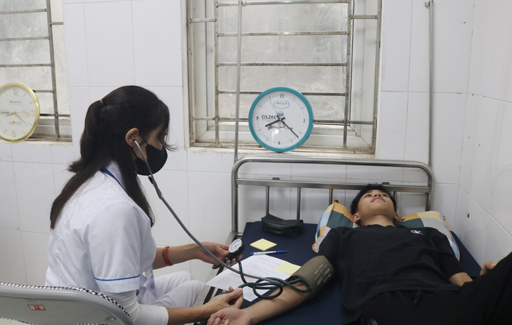 Xã Quốc Oai tổ chức khám tuyển nghĩa vụ quân sự và thực hiện nghĩa vụ Công an nhân dân năm 2026- Ảnh 5.