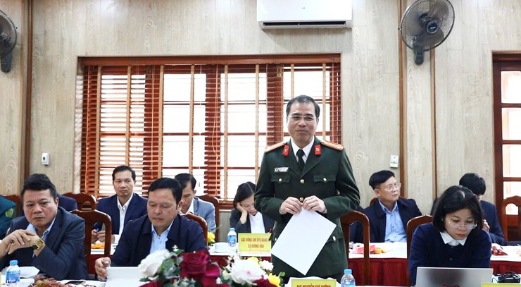 Đoàn giám sát của Ban Thường vụ Thành uỷ Hà Nội làm việc với xã Dương Hoà- Ảnh 5.