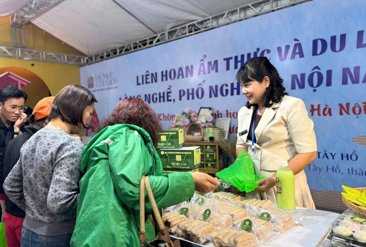 Khai mạc Liên hoan Ẩm thực và Du Lịch làng nghề, phố nghề Hà Nội 2025: Khẳng định giá trị văn hóa và tiềm năng du lịch Thủ Đô!- Ảnh 6.