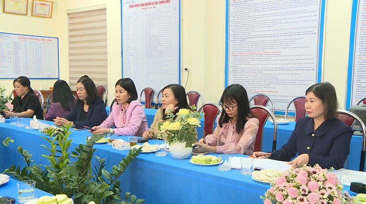 Sở GD&ĐT khảo sát chính thức kiểm định chất lượng mức độ 2 trường Tiểu học Tích Giang – xã Phúc Thọ- Ảnh 3.