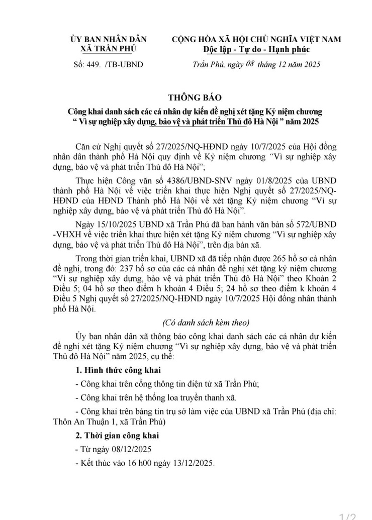 Thông Báo- Ảnh 1.