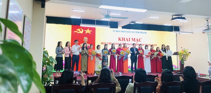 PHÒNG VĂN HÓA – XÃ HỘI XÃ VĨNH THANH TỔ CHỨC THÀNH CÔNG HỘI THI GIÁO VIÊN DẠY GIỎI CẤP MẦM NON NĂM HỌC 2025 – 2026.- Ảnh 4.