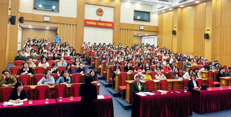 Phường Thanh Xuân tổ chức hội nghị tập huấn an toàn thực phẩm cho các cơ sở giáo dục trên địa bàn- Ảnh 3.