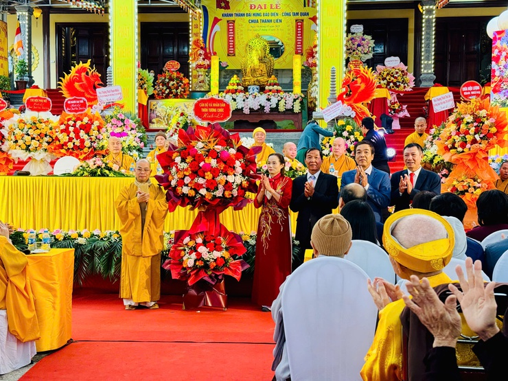 Đại lễ khánh thành công trình tu bổ, tôn tạo tổng thể chùa Thanh Liên- Ảnh 15.