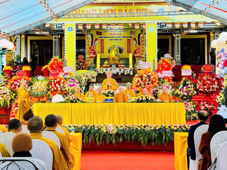 Đại lễ khánh thành công trình tu bổ, tôn tạo tổng thể chùa Thanh Liên- Ảnh 16.