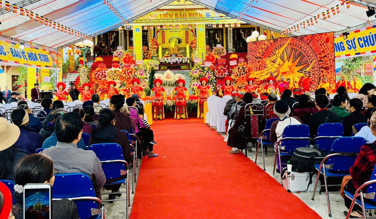 Đại lễ khánh thành công trình tu bổ, tôn tạo tổng thể chùa Thanh Liên- Ảnh 3.