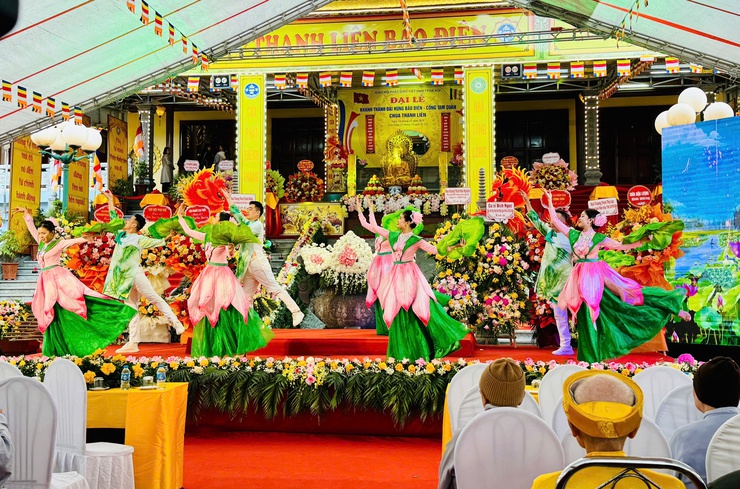 Đại lễ khánh thành công trình tu bổ, tôn tạo tổng thể chùa Thanh Liên- Ảnh 4.