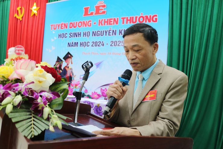 Họ Nguyễn Khiêm tổ chức Lễ tuyên dương, khen thưởng học sinh đạt thành tích cao năm học 2024 – 2025- Ảnh 4.