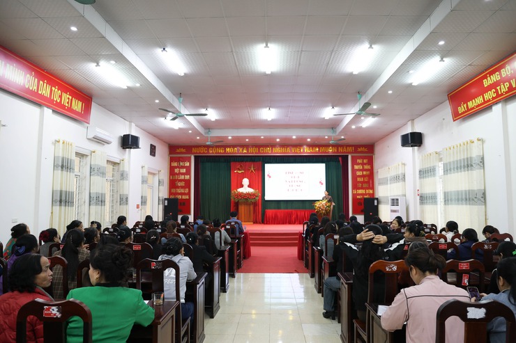 Hội LHPN xã Chương Dương hưởng ứng tháng phòng ngừa và  ứng phó với bạo lực trên cơ sở giới năm 2025- Ảnh 1.