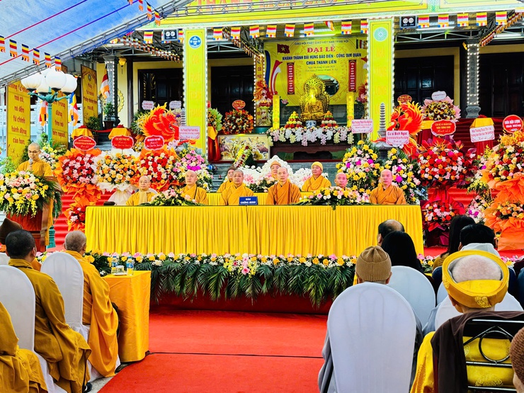 Đại lễ khánh thành công trình tu bổ, tôn tạo tổng thể chùa Thanh Liên- Ảnh 7.