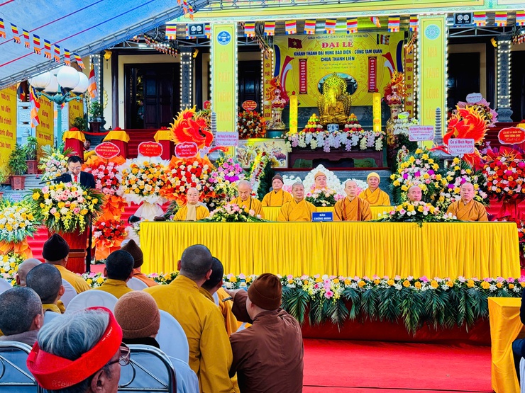 Đại lễ khánh thành công trình tu bổ, tôn tạo tổng thể chùa Thanh Liên- Ảnh 13.