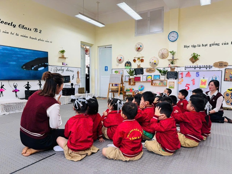 PHÒNG VĂN HÓA – XÃ HỘI XÃ VĨNH THANH TỔ CHỨC THÀNH CÔNG HỘI THI GIÁO VIÊN DẠY GIỎI CẤP MẦM NON NĂM HỌC 2025 – 2026.- Ảnh 6.