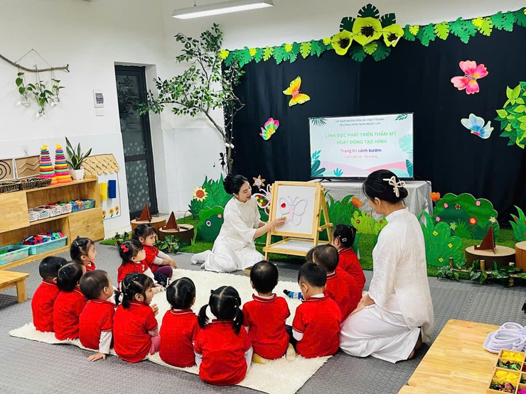 PHÒNG VĂN HÓA – XÃ HỘI XÃ VĨNH THANH TỔ CHỨC THÀNH CÔNG HỘI THI GIÁO VIÊN DẠY GIỎI CẤP MẦM NON NĂM HỌC 2025 – 2026.- Ảnh 11.