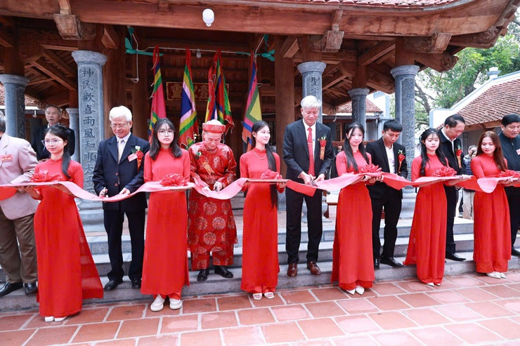 Lễ khánh thành Miếu Bặt Chùa – dấu ấn gìn giữ và phát huy giá trị văn hóa truyền thống- Ảnh 3.