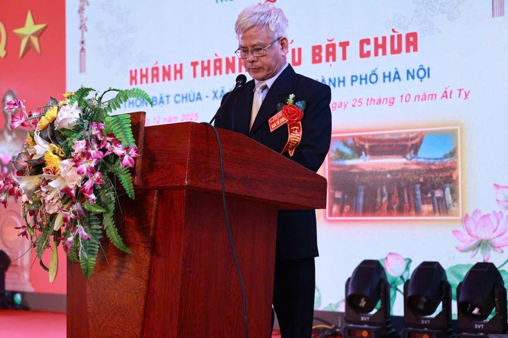 Lễ khánh thành Miếu Bặt Chùa – dấu ấn gìn giữ và phát huy giá trị văn hóa truyền thống- Ảnh 12.