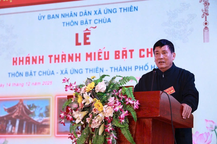 Lễ khánh thành Miếu Bặt Chùa – dấu ấn gìn giữ và phát huy giá trị văn hóa truyền thống- Ảnh 13.