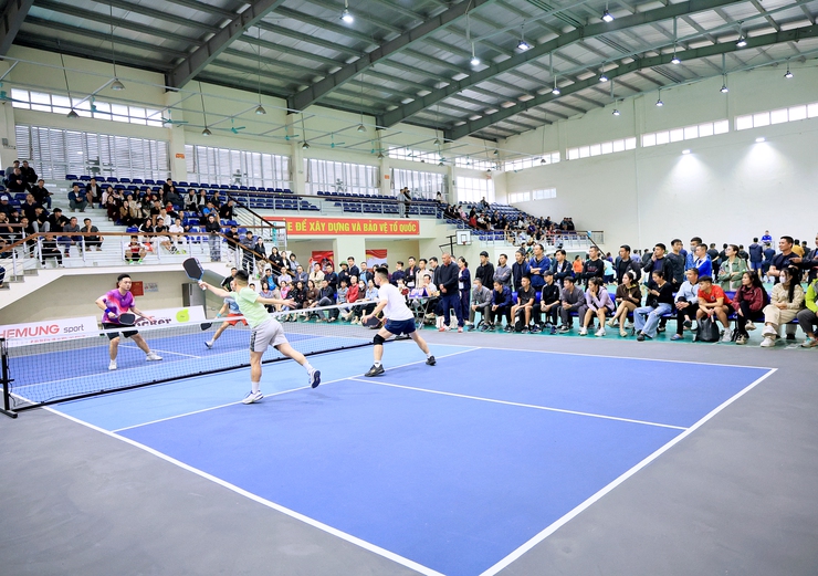 LỄ TRAO GIẢI MÔN PICKLEBALL ĐẠI HỘI THỂ DỤC THỂ THAO XÃ THƯ LÂM LẦN THỨ NHẤT NĂM 2025- Ảnh 3.