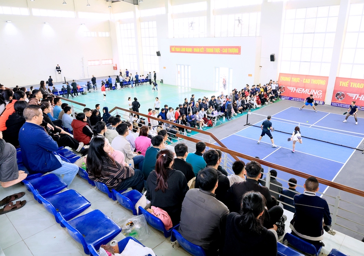 LỄ TRAO GIẢI MÔN PICKLEBALL ĐẠI HỘI THỂ DỤC THỂ THAO XÃ THƯ LÂM LẦN THỨ NHẤT NĂM 2025- Ảnh 17.