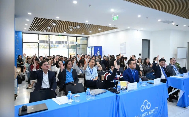 CÔNG ĐOÀN CƠ SỞ PHƯỜNG CẦU GIẤY:  100% Đại hội công đoàn cơ sở đúng tiến độ, đúng quy định.- Ảnh 2.