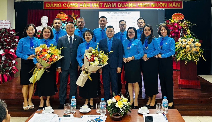 CÔNG ĐOÀN CƠ SỞ PHƯỜNG CẦU GIẤY:  100% Đại hội công đoàn cơ sở đúng tiến độ, đúng quy định.- Ảnh 7.