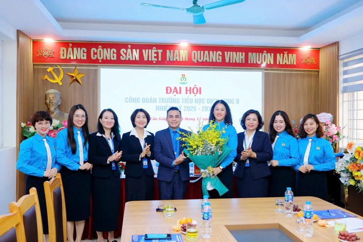 CÔNG ĐOÀN CƠ SỞ PHƯỜNG CẦU GIẤY:  100% Đại hội công đoàn cơ sở đúng tiến độ, đúng quy định.- Ảnh 6.