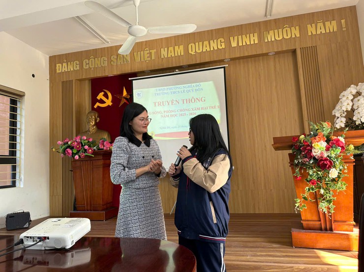 TRUYỀN THÔNG KỸ NĂNG SỐNG, PHÒNG CHỐNG XÂM HẠI TRẺ EM TRONG TRƯỜNG HỌC- Ảnh 3.