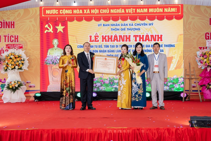 Lễ khánh thành di tích lịch sử quốc gia Đình Giẽ Thượng- Ảnh 7.