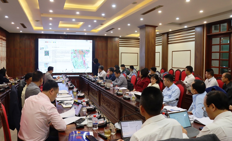 Hội nghị lấy ý kiến liên quan tới Đồ án Điều chỉnh tổng thể Quy hoạch phân khu đô thị Phú Xuyên- Ảnh 1.