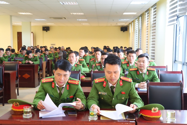 Công an xã Phú Xuyên  ra quân mở đợt cao điểm tấn công, trấn áp tội phạm, bảo đảm ANTT Đại hội đại biểu toàn quốc lần thứ XIV của Đảng, bầu cử đại biểu Quốc hội khóa XVI, HĐND các cấp nhiệm kỳ 2026 -2031- Ảnh 3.