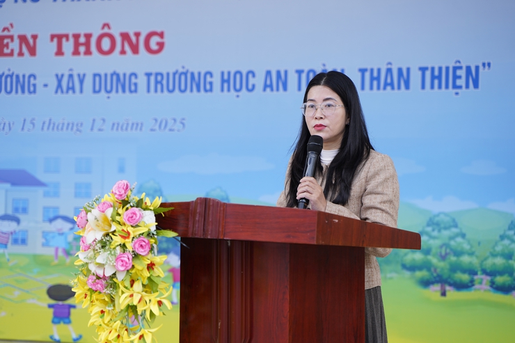 Truyền thông "Phòng ngừa, ứng phó với bạo lực học đường, xây dựng trường học an toàn, thân thiện" năm 2025- Ảnh 1.