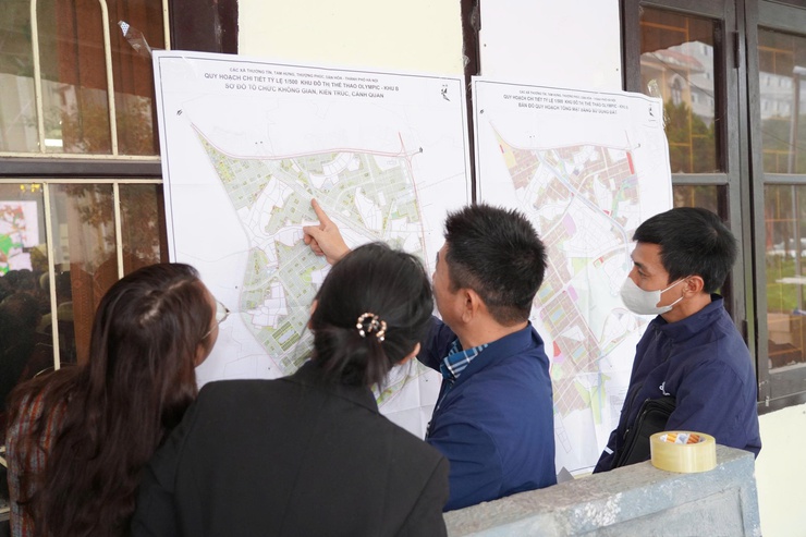 UBND xã Thường Tín lấy ý kiến của cơ quan, tổ chức, cá nhân và cộng đồng dân cư đối với Đồ án Quy hoạch chi tiết tỷ lệ 1/500 Khu đô thị thể thao Olympic - Khu B- Ảnh 2.