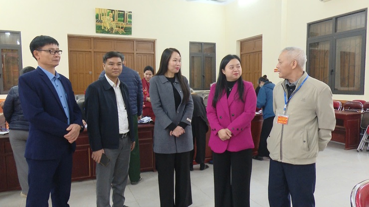 Không khí nô nức ngày Hội bầu cử trưởng thôn, Cụm dân cư trên địa bàn xã Thường Tín nhiệm kỳ 2025-2028- Ảnh 3.