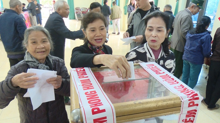 Không khí nô nức ngày Hội bầu cử trưởng thôn, Cụm dân cư trên địa bàn xã Thường Tín nhiệm kỳ 2025-2028- Ảnh 13.