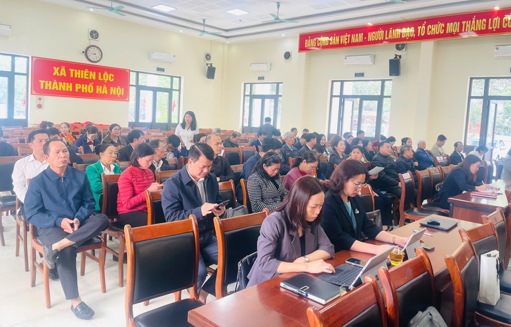 Hội nghị tiếp xúc cử tri sau kỳ họp thứ Hai, HĐND xã Thiên Lộc khóa I, nhiệm kỳ 2021-2026- Ảnh 3.