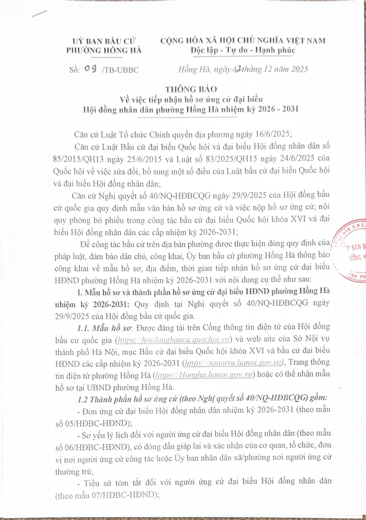 Thông báo- Ảnh 1.