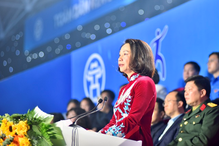 Đoàn thể thao phường Việt Hưng vinh dự tham gia Lễ khai mạc Đại hội Thể dục thể thao Thủ đô lần thứ XI năm 2025- Ảnh 1.