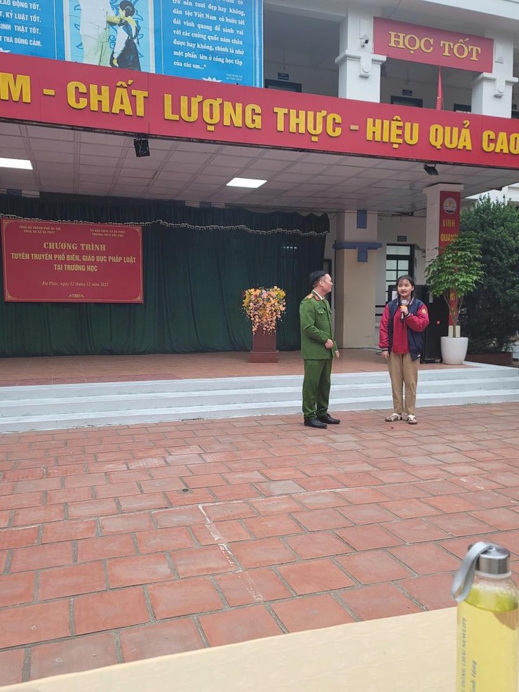 Công an xã Đa Phúc tổ chức tuyên truyền pháp luật- Ảnh 3.